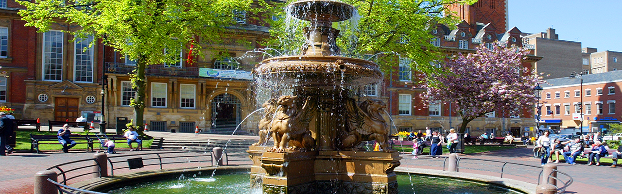 Town Hall fountain