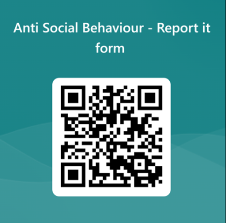 Antisocial behaviour QR code